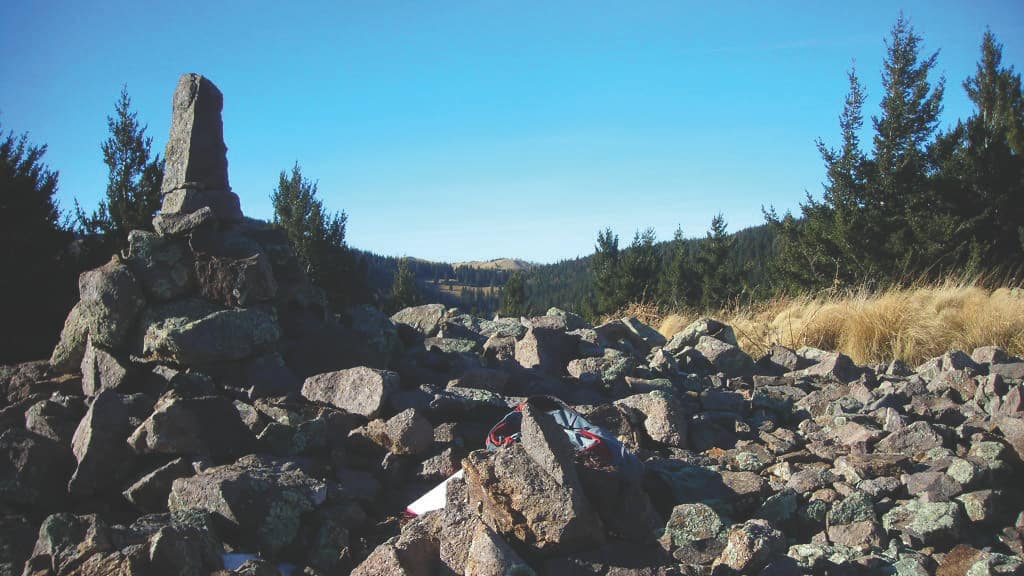 Photo of the remnants of Wizard's Roost