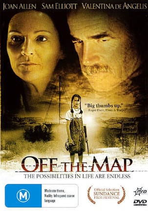 Movie poster of Off the Map with main characters